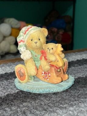 Vintage Cherished Teddies "Hans: Friends in Toyland" figurine